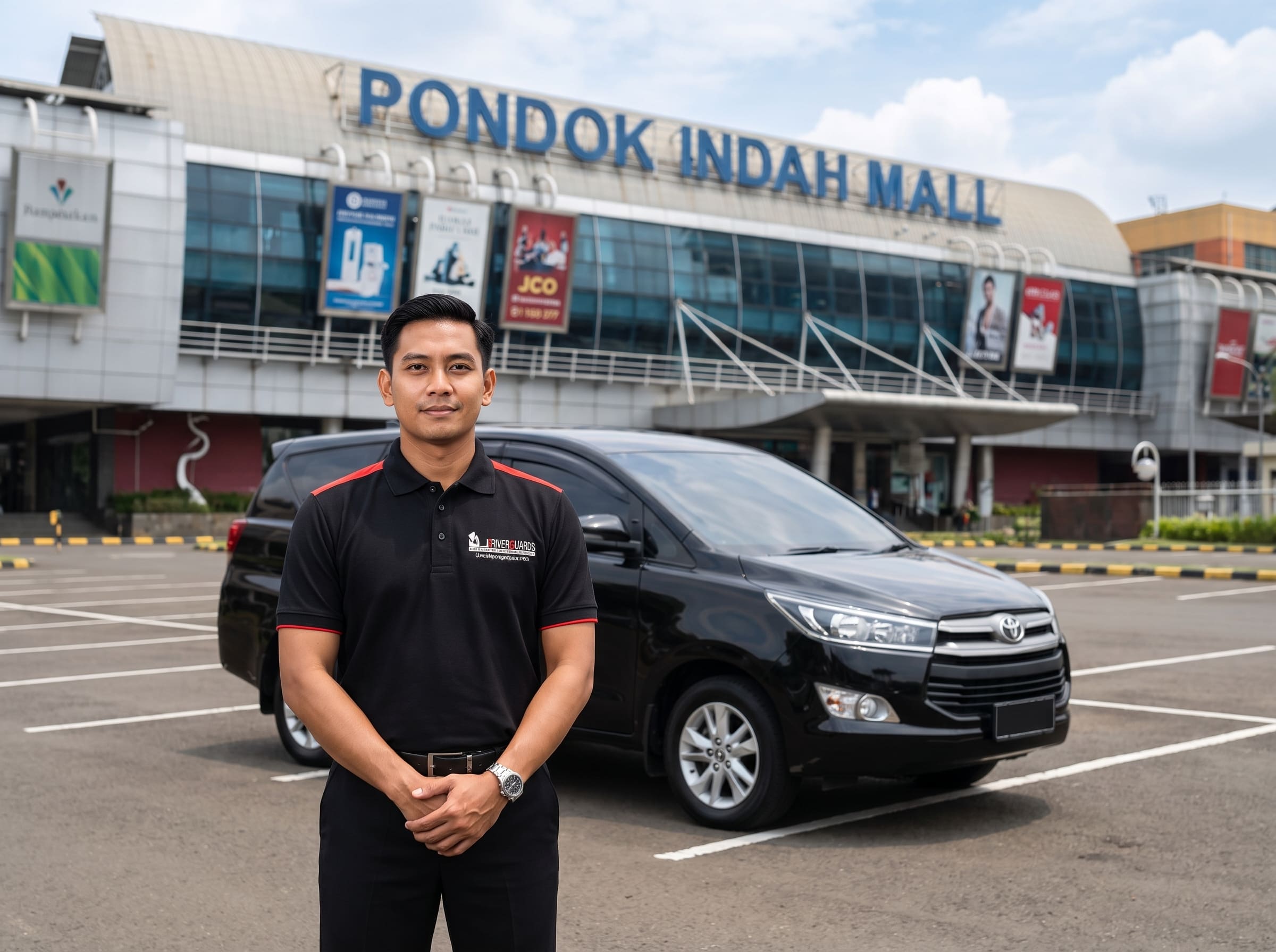 Supir Drivergaurds di PIM 1